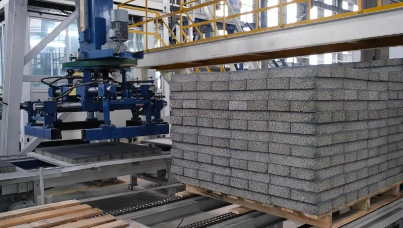 Umur lan Garansi Sistem Palletizing Offline Brick Semen