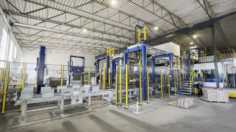 ZPB KaczmareK Nganyarke Produksi Beton ing Polandia nganggo Mesin Pembuat Blok Zenith 870 Anyar